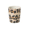 Espresso mok animal - beige - 100 ml