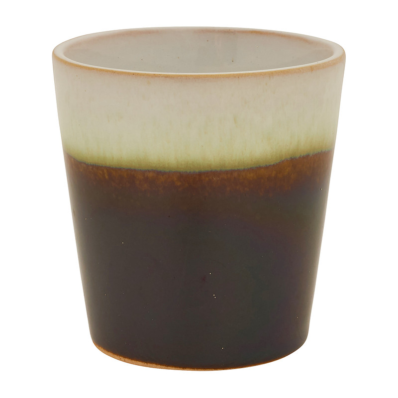 Beker 70's - diverse kleuren - 230 ml