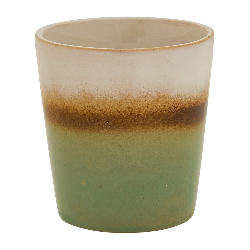 Beker 70's - diverse kleuren - 230 ml