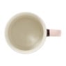 Mok streep - roze/bordeaux rood - 320 ml