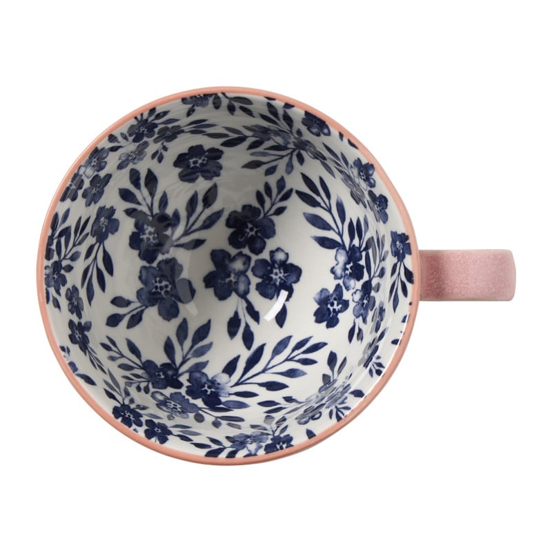 Mok sakuri- lichtroze/blauw - 380 ml