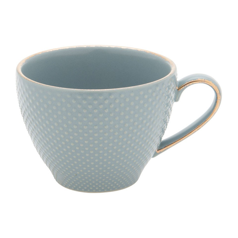 Mok met reliëf - blauw - 50 cl