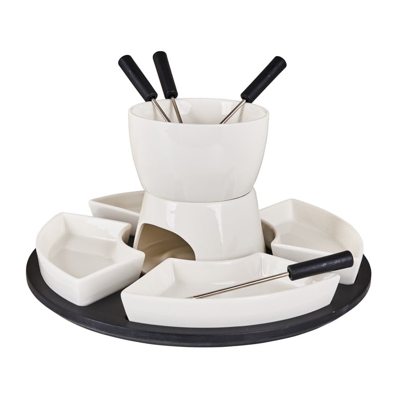 Fondue set - 11 delig - Ø27x14 cm