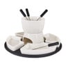 Fondue set - 11 delig - Ø27x14 cm