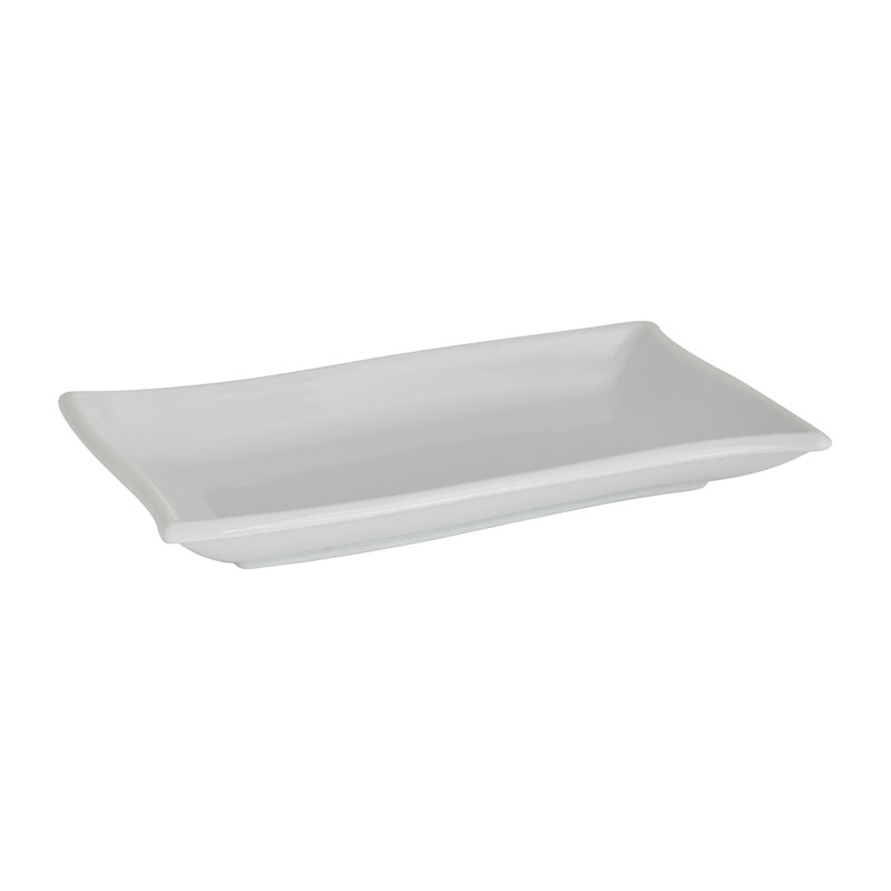 Serveerschaaltje - wit - 20 cm