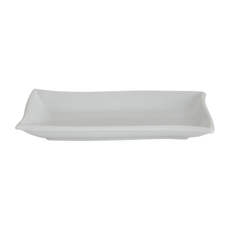 Serveerschaaltje - wit - 20 cm