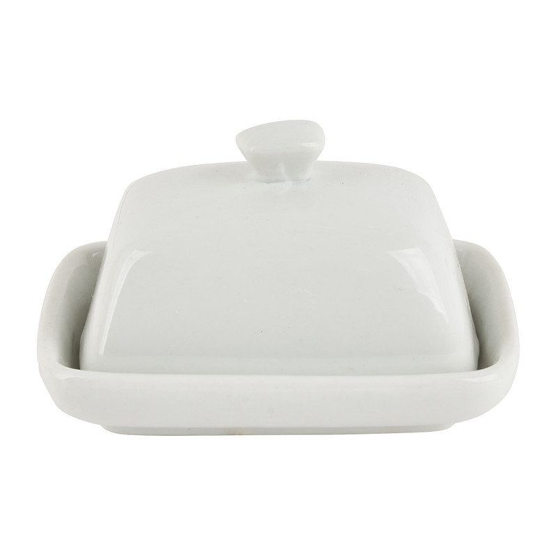 Botervlootje - wit - 10x7,5x5 cm