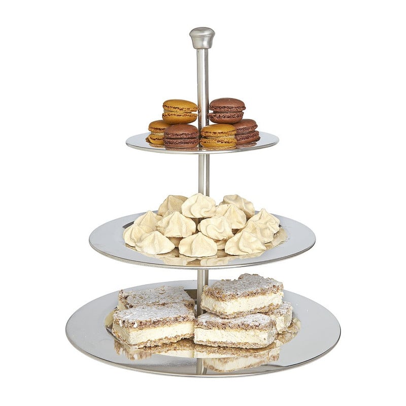 Etagère 3-laags rvs