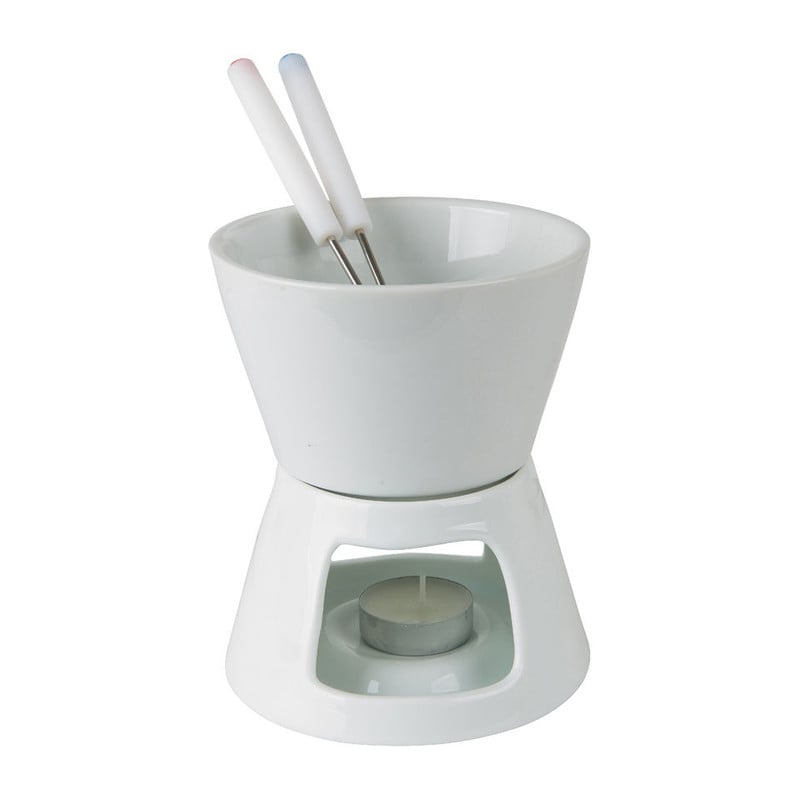 Chocolade fondue - wit
