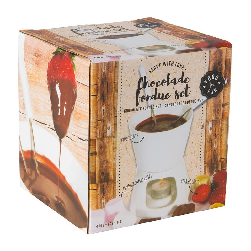Chocolade fondue - wit