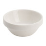 Schaaltje porselein - 6 cm - wit