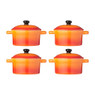 Cocottes - set van 4