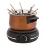 Emerio fondue-set - koperkleurig