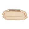Serveelschaal goud - 45x30 cm - set van 2 