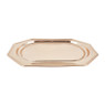 Serveelschaal goud - 54x37 cm - set van 2 