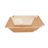 Serveerschaal goud - 26x26x7 cm - set van 2