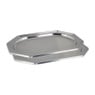 Serveerschaal zilver - 45x30 cm - set van 2