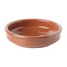 Tapas schaaltje klei - bruin - ⌀12 cm 