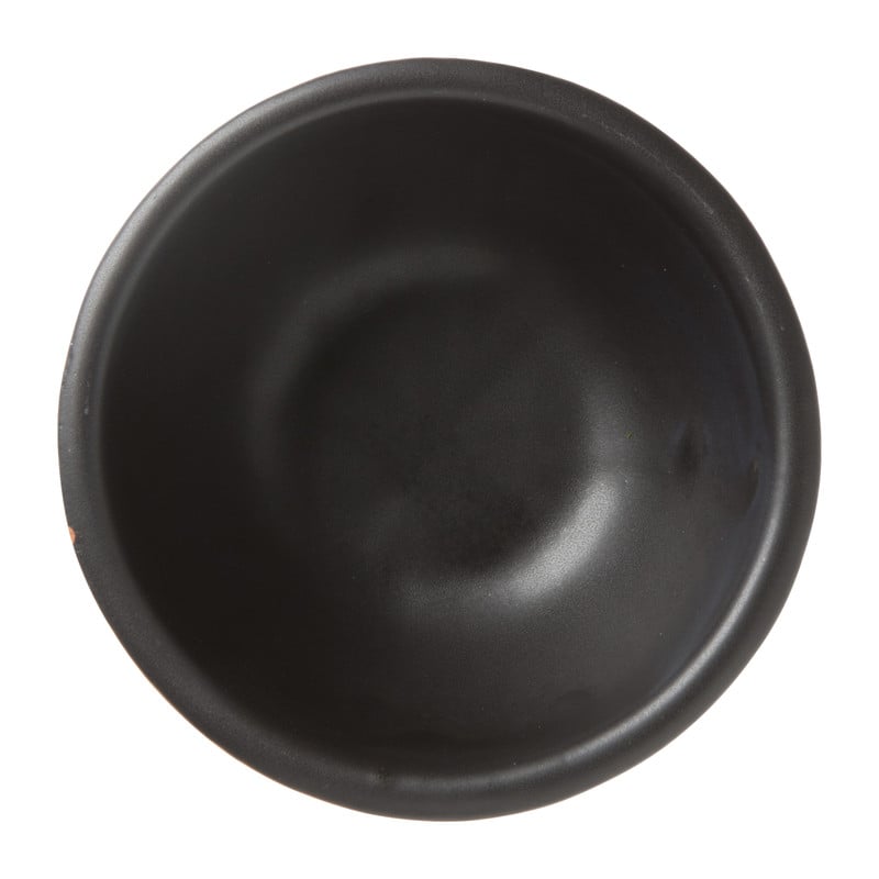 Soja schaaltje - zwart - ⌀8x4 cm