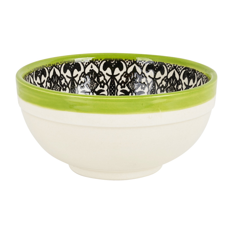 Schaaltje Marrakesh - groen - ø14 cm