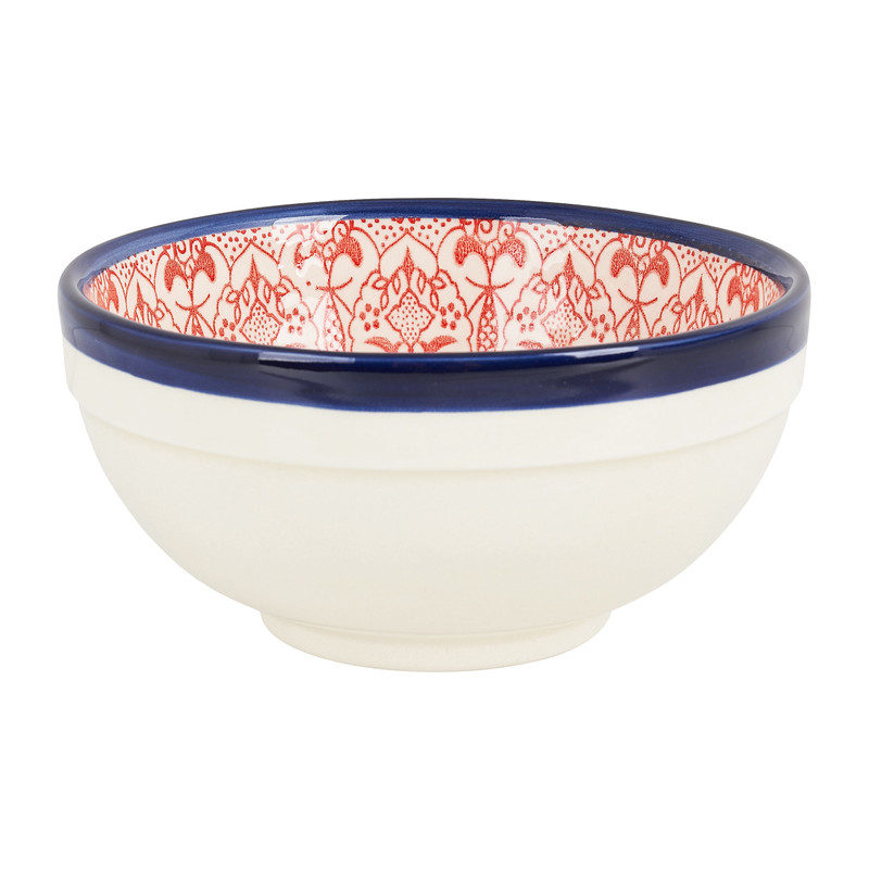 Schaaltje Marrakesh - blauw - ø14 cm