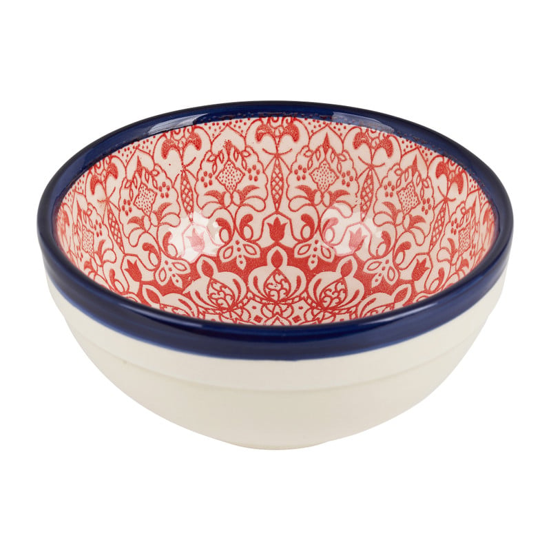 Schaaltje Marrakesh - blauw - ø14 cm