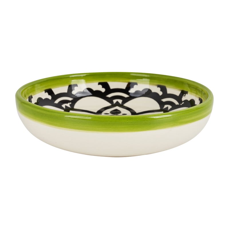 Schaal Marrakesh - groen - ø18 cm