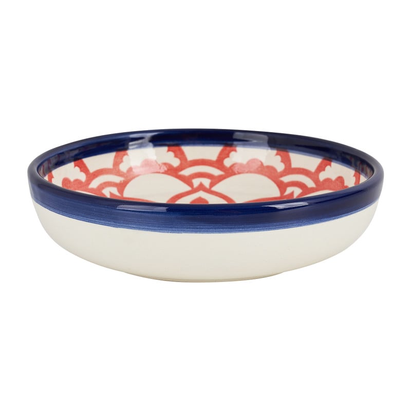 Schaal Marrakesh - blauw - ø18 cm