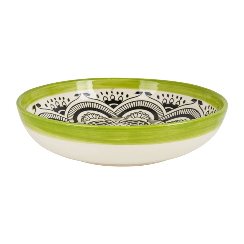 Schaal Marrakesh - groen - ø26 cm