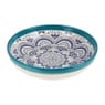 Schaal Marrakesh - turquoise - ø26 cm