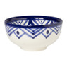 Schaaltje Bilbao - ø14 cm - blauw/wit 