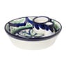 Olijvenbakje flor - groen/blauw - 16 cm