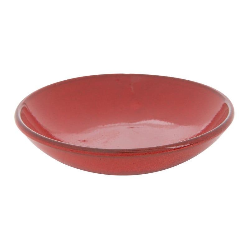 Schaal Selena - rood - 15.5 cm