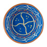 Schaal Fiesta - blauw - 8 cm