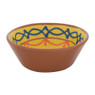 Schaal Fiesta - geel - 8 cm 