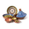Schaal Fiesta - 11 cm - blauw