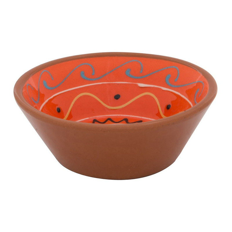 Schaal Fiesta - 11 cm - oranje