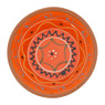 Schaal Fiesta - 11 cm - oranje