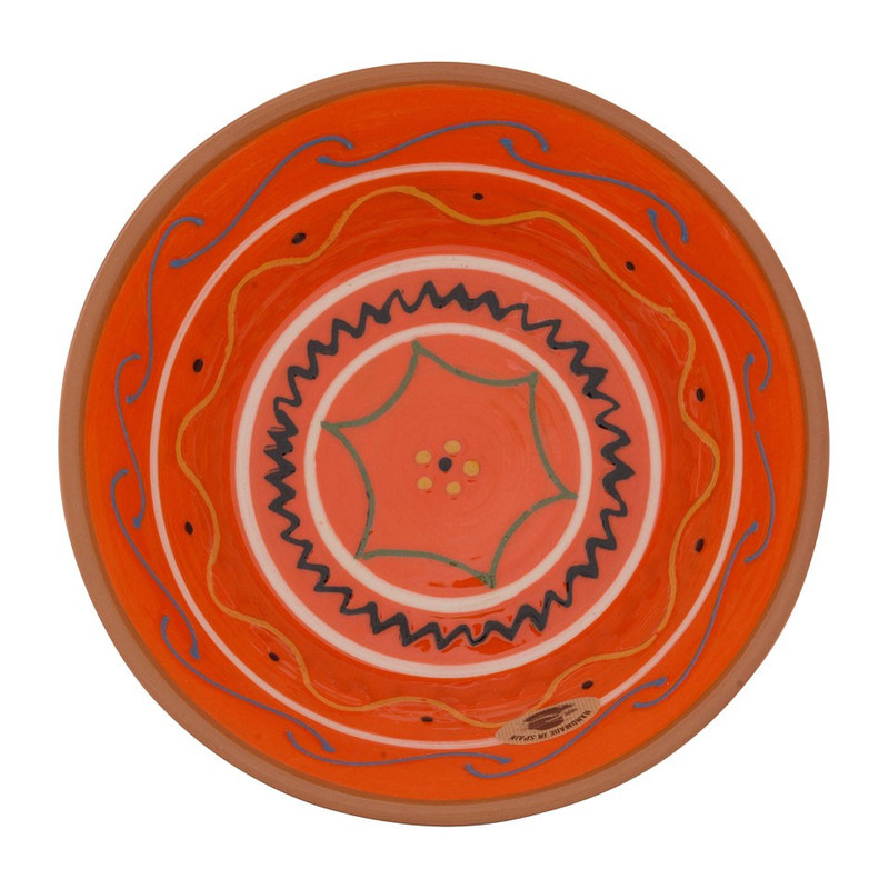Schaal Fiesta - 18 cm - oranje
