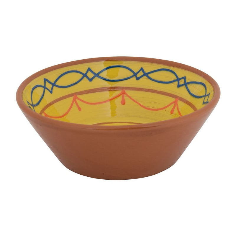 Schaal Fiesta - geel - ⌀18 cm