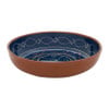 Schaal Fiesta - blauw - 27 cm