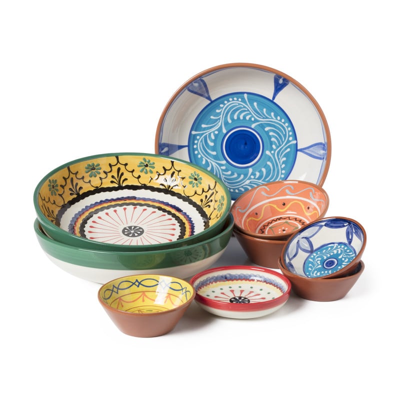 Schaal Lagoon - 11 cm - blauw