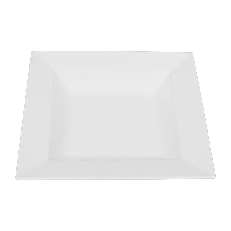 Diep bord vierkant - 25 cm