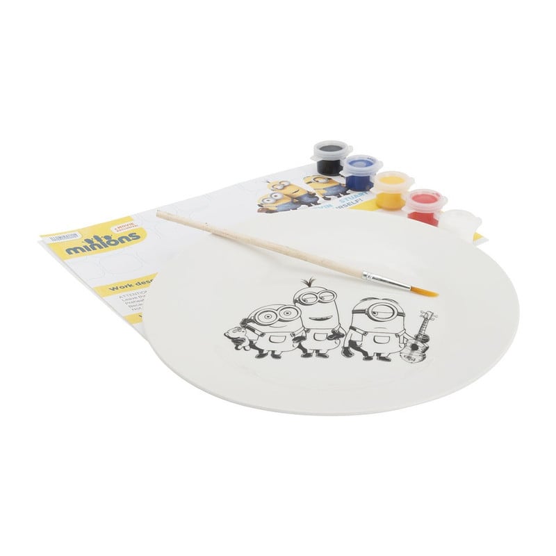 Minions bord met kleurset