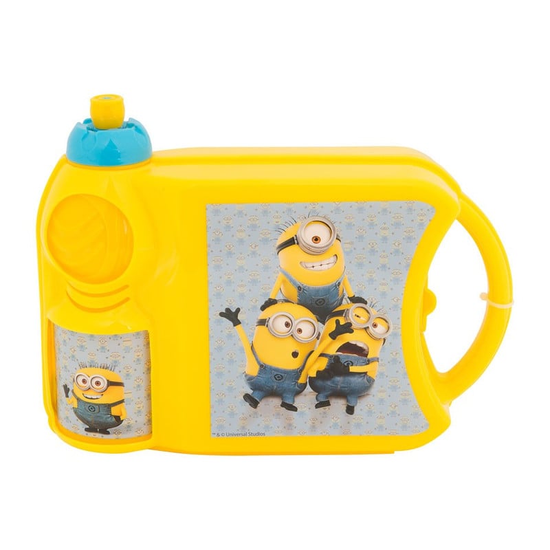Comboset Minions -  lunchbox met drinkbeker 