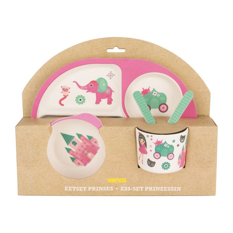 Kindereetset bamboe - prinses