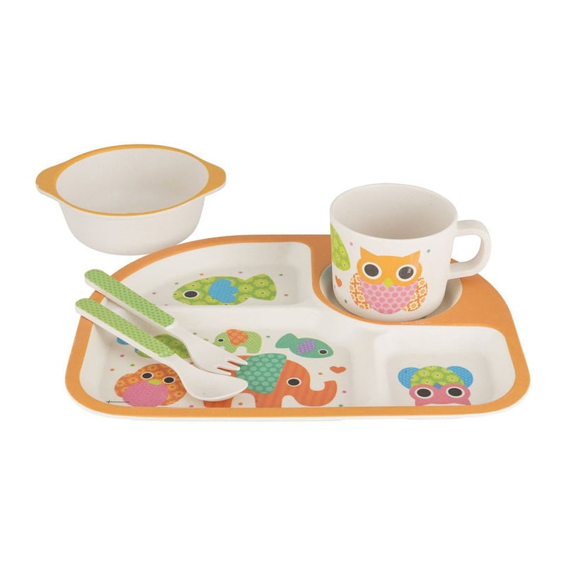 Kindereetset bamboe - dieren
