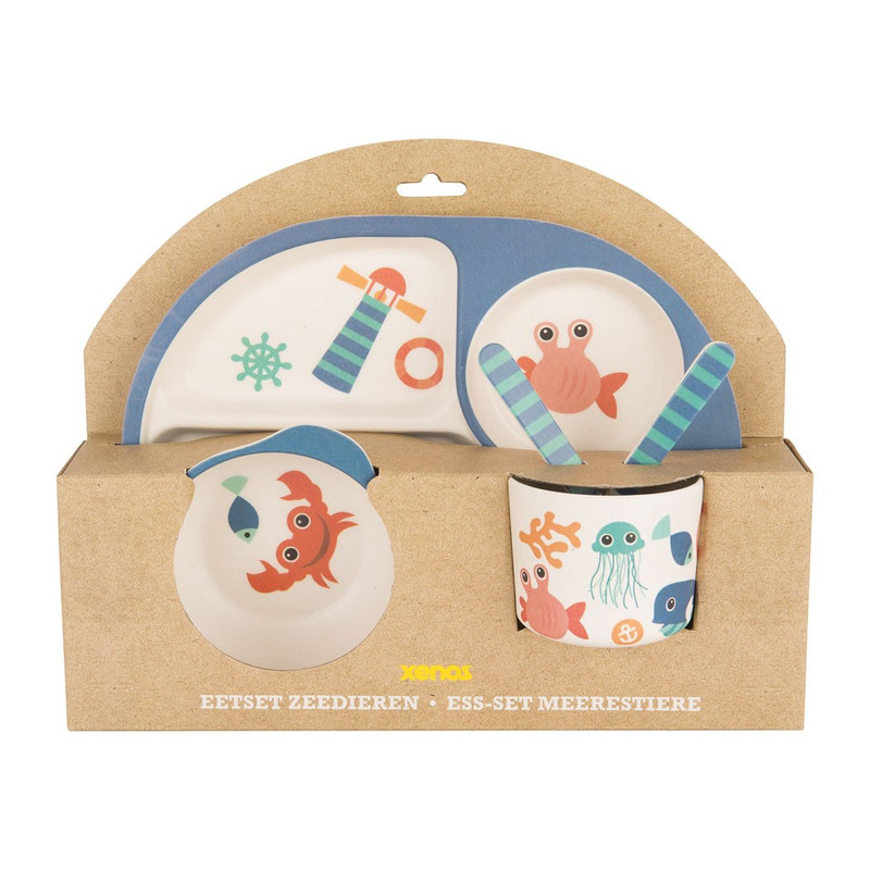 Kindereetset bamboe - zeedieren