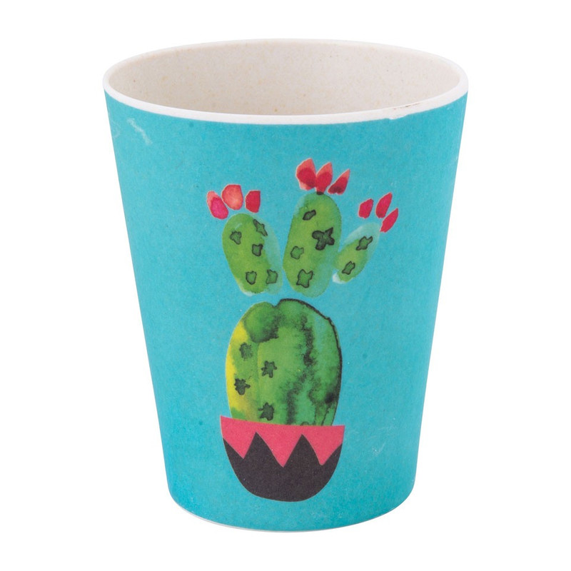 Kinderservies drinkbeker - bamboe - lama