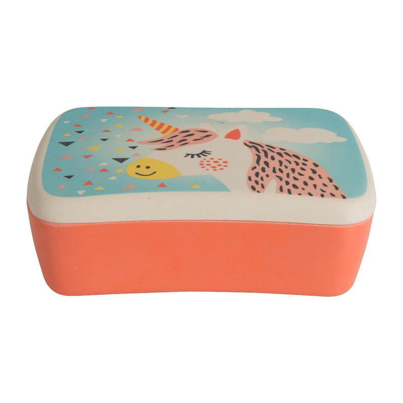 Lunchbox bamboe - unicorn